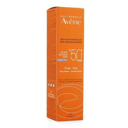 Avene Zonne Fluide Ip50 + S/parfum 50 ml  -  Avene