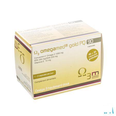 Omegamed Gold Pq Capsule 90  -  Nutrimed