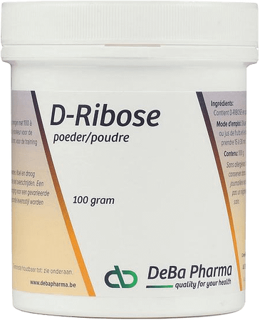 Ribose Poeder Oplosbaar 100 gr  -  Deba Pharma