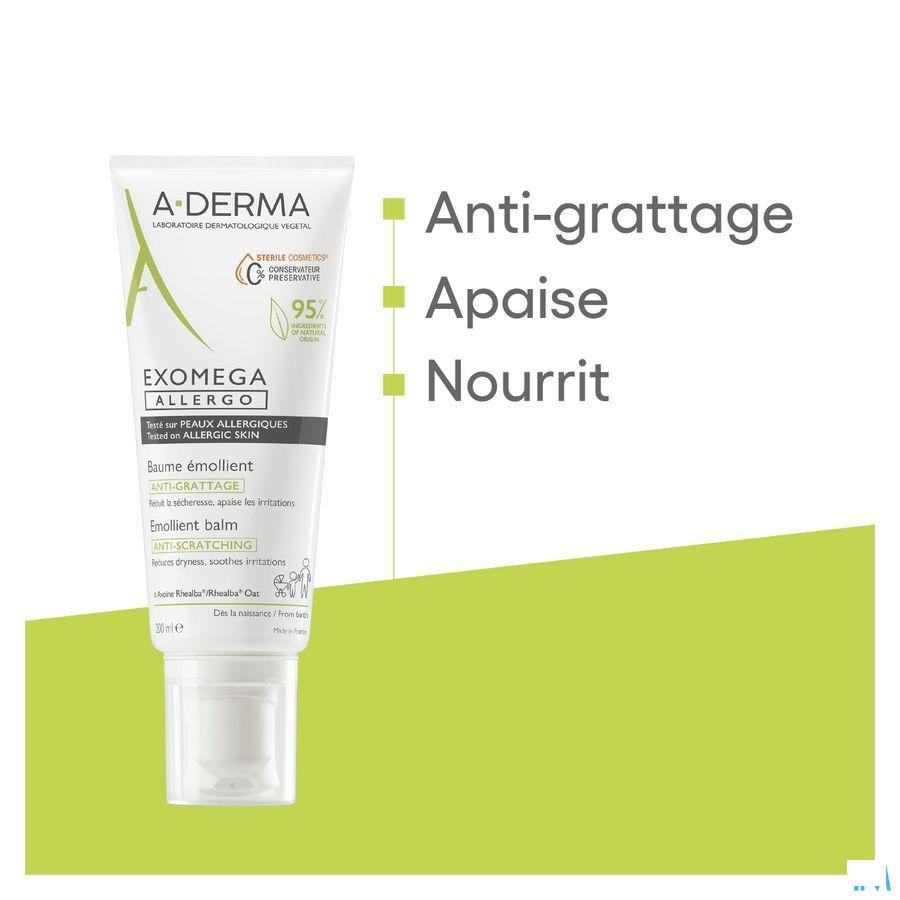 Aderma Exomega Allergo Balsem Emolierend Tube200 ml  -  Aderma