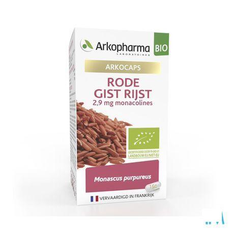 Arkocaps Rode Gist Rijst Bio Caps 150 Nf