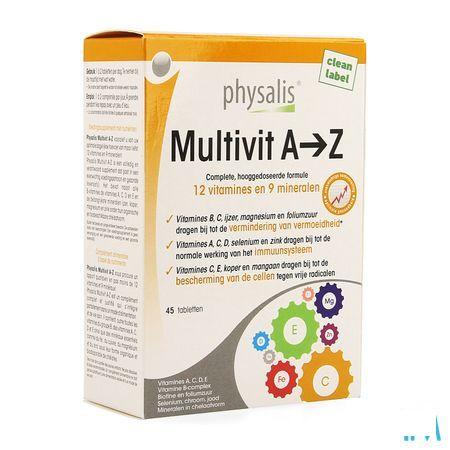 Physalis Multivit A-Z Comp 45 Nf  -  Keypharm