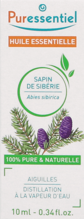 Puressentiel Eo Siberische Spar Bio Essentiele Olie 10 ml  -  Puressentiel