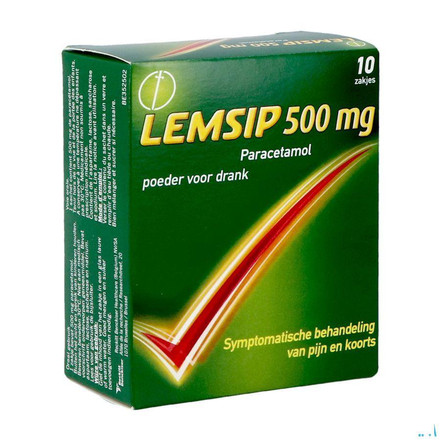 Lemsip Lemon 500 Zakjes Zakjes 10