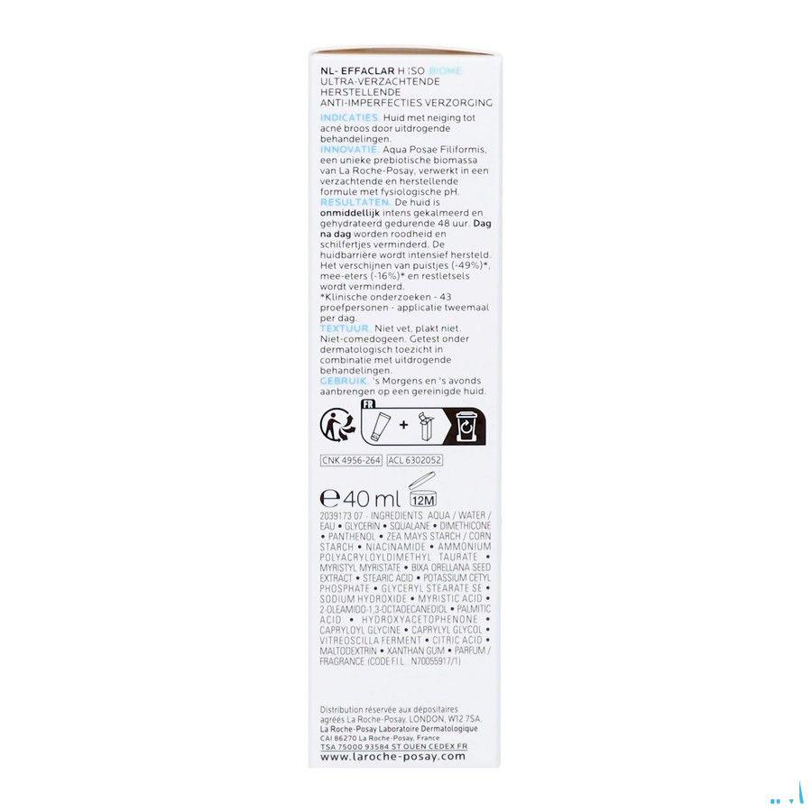 Effaclar H Isobiome creme 40 ml  -  La Roche-Posay