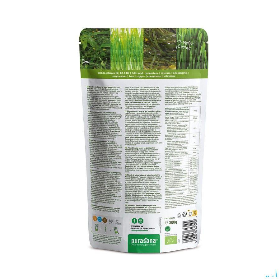 Purasana Gr. Mix Poeder 200 gr Be-bio-02 Mongol./hainan
