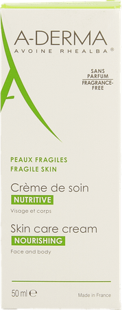 Aderma Avoine Creme Soin 50 ml  -  Aderma
