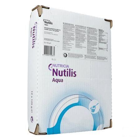Nutilis Verdikt Water Sinaas Cups 12x125 gr  -  Nutricia