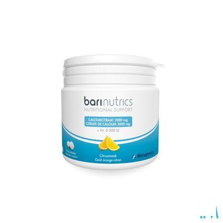Barinutrics Calciumcitraat Citrus Kauwtabletten 90  -  Metagenics