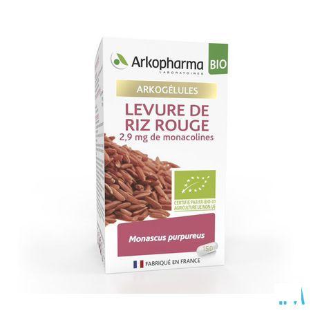 Arkocaps Rode Gist Rijst Bio Caps 150 Nf
