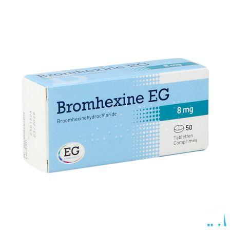 Bromhexine EG Tabletten 50 X 8 mg  -  EG