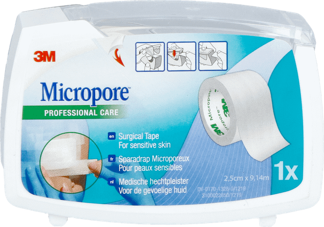 Micropore 3m 25,0mmx9,1m Nouv.derouleur 1530p-1d  -  3M