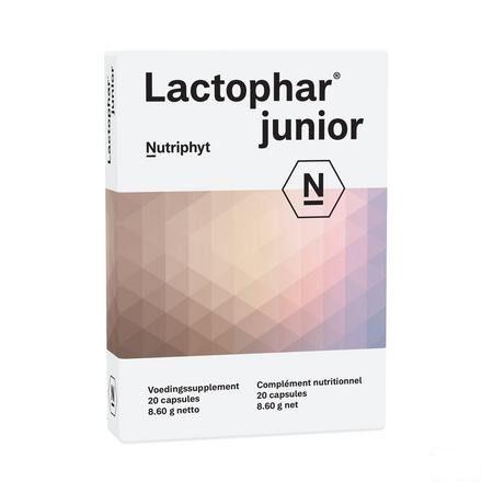 Lactophar Junior Blister Gel 2x10  -  Nutriphyt