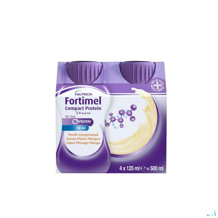 Fortimel Compact Protein 2.4Kcal Perz & Mang 4X125ml