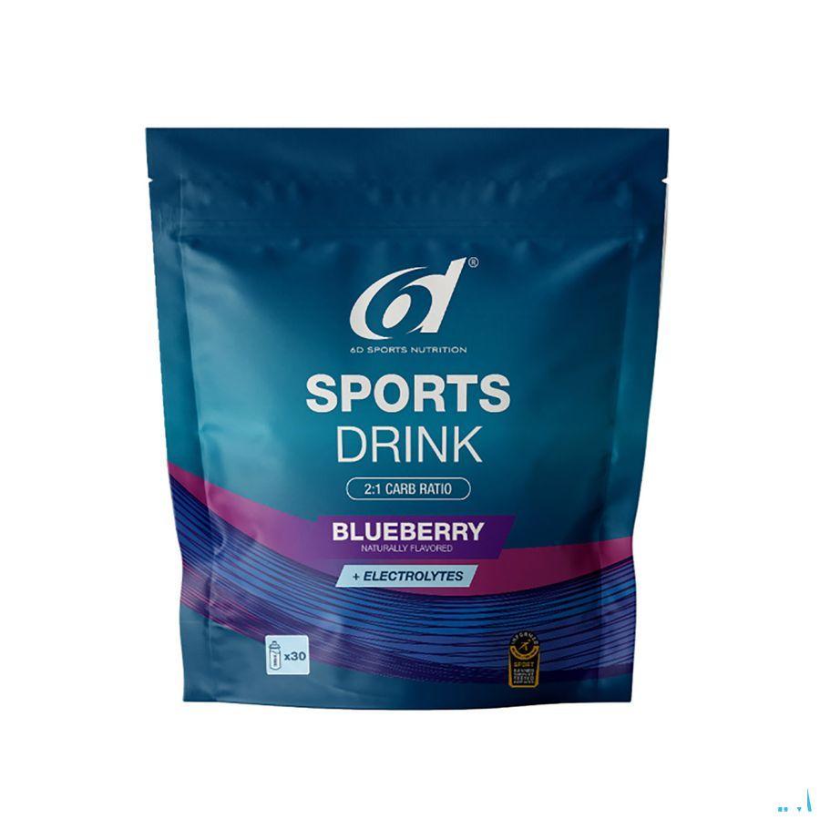 6D Sports Drink Blueberry 1Kg