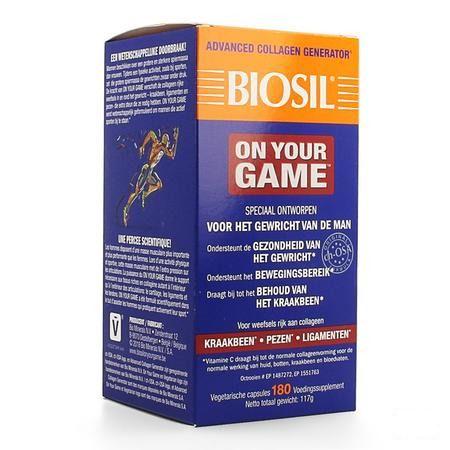 Biosil On Your Game Capsule 180  -  Bio Minerals