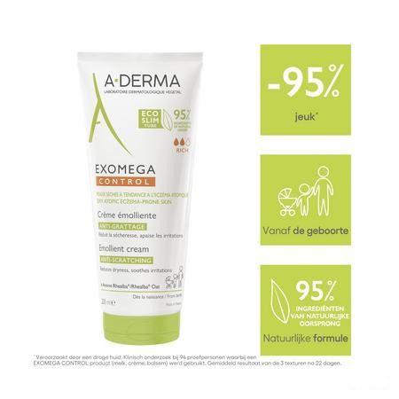 Aderma Exomega Control Emol. Creme 200 ml  -  Aderma