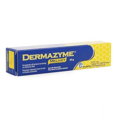 Dermazyme Melivet Pommade Tube 25 gr  -  Ecuphar