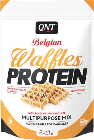Belgian Waffles Protein White Chocolate 480 gr