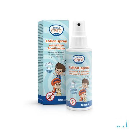 Eureka Care A/Luizen A/Neten Lotion Spray 100 ml  -  Eureka Pharma