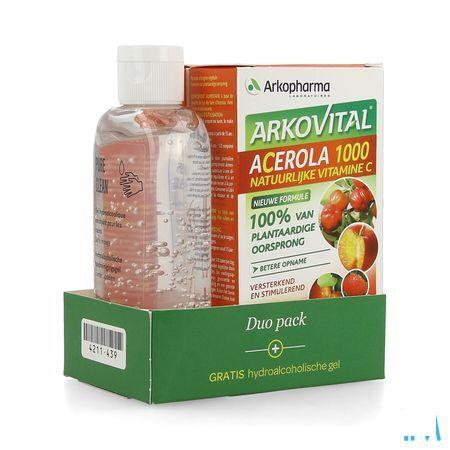 Arkovital Acerola Duopack Comp 60 +Gel Hydro 100 ml  -  Arkopharma