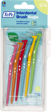 Tepe Interdental Borstel Angle Gemengd 6