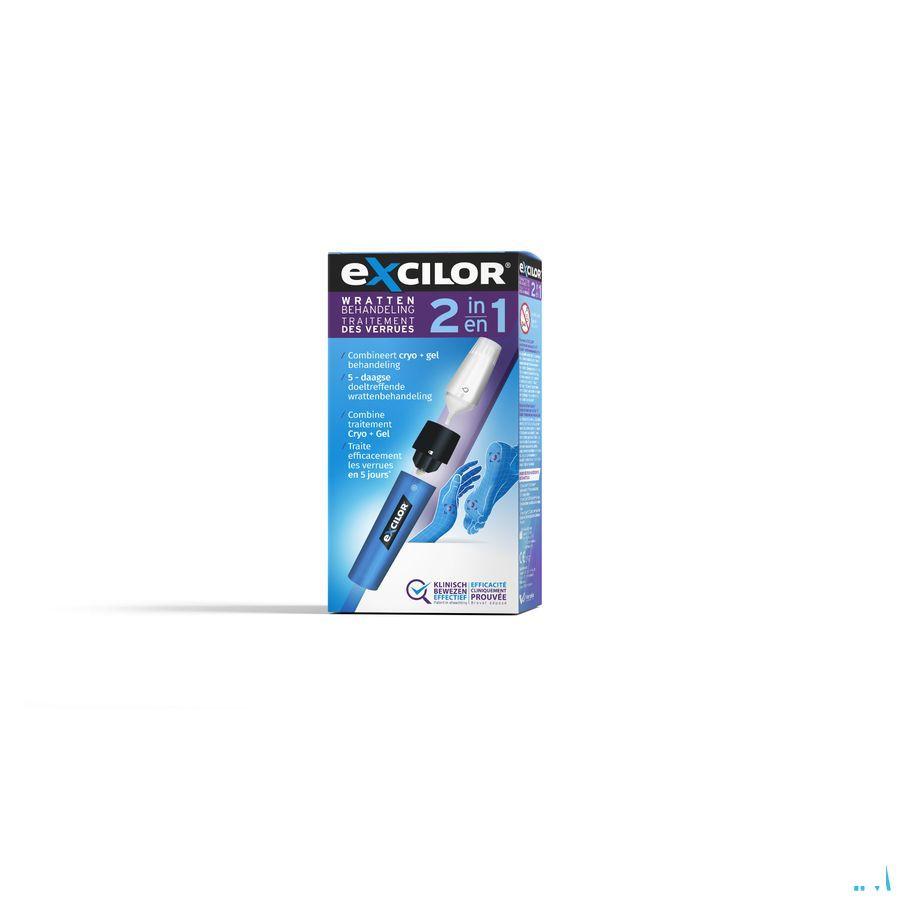 Excilor Traitement Verrues 2en1 11,5 ml + 1ml