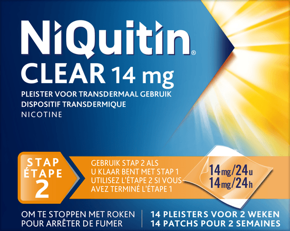 Niquitin Clear Patches 14 X 14 mg