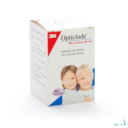 Opticlude 3m Oogkompres Stand 82mmx57mm 50 1539  -  3M
