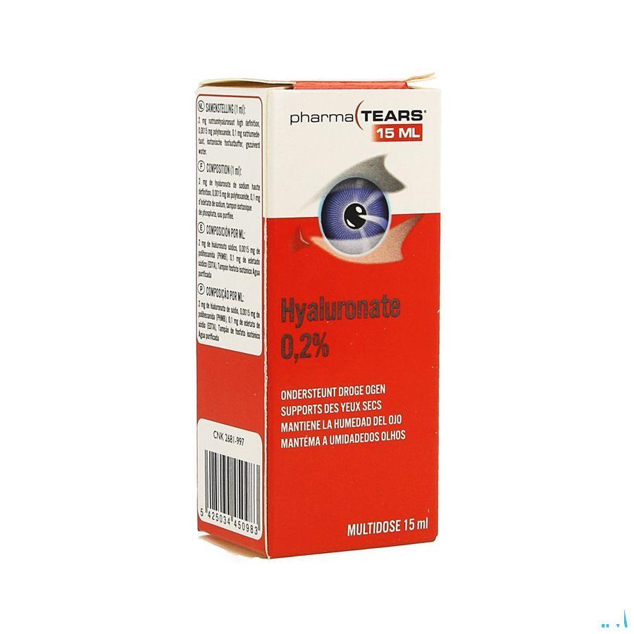 Pharmatears 0,2% Hyaluron 15 ml  -  Lensfactory