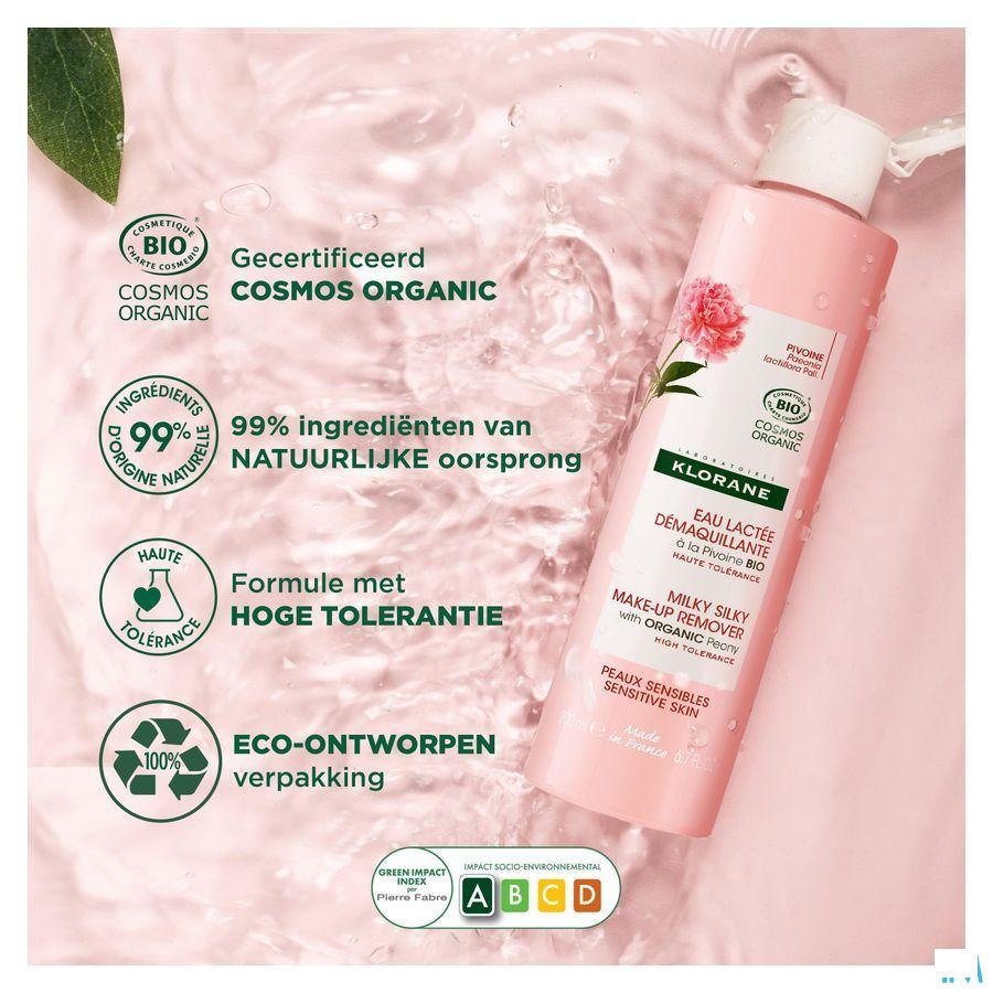 Klorane Gezicht Melkachtig Rein.Water Pioen. 200 ml