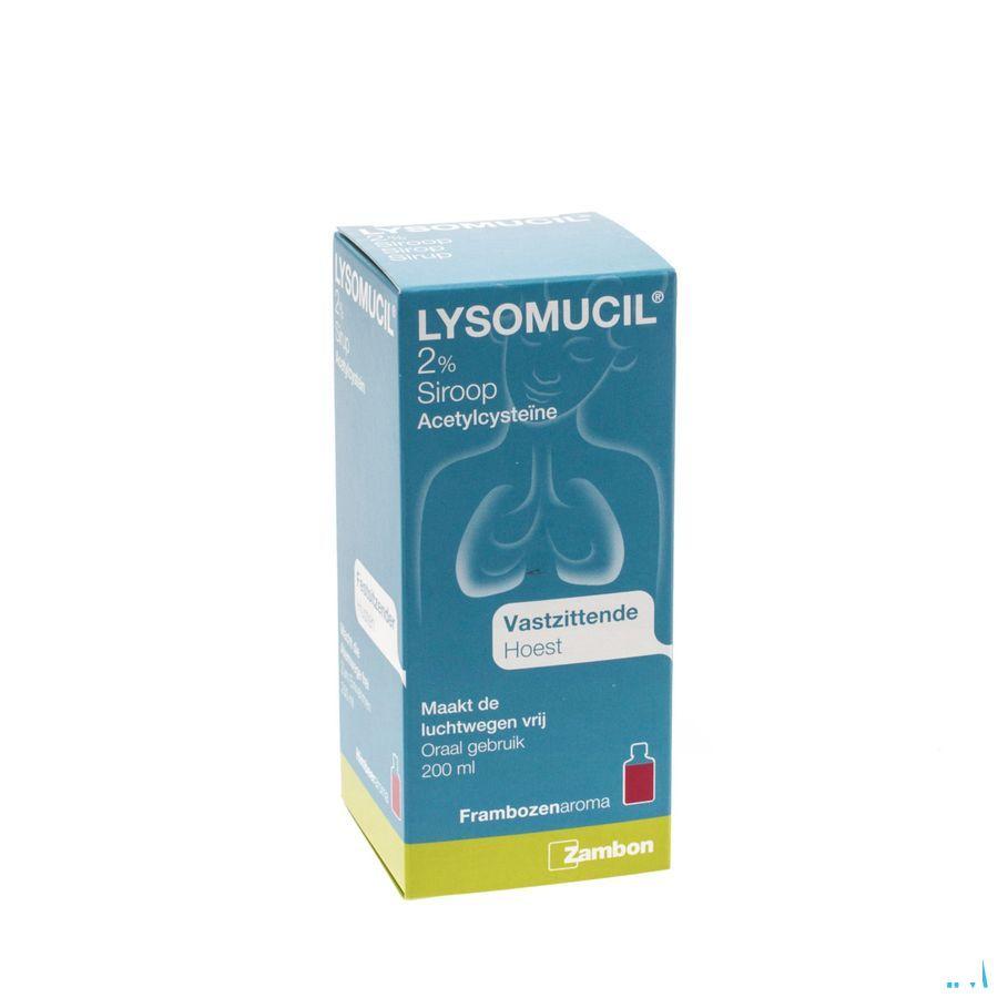 Lysomucil 2% Siroop 200 ml