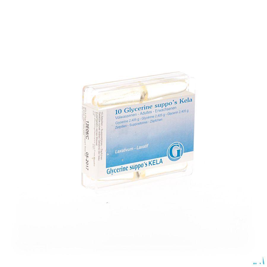 Glycerine Pharma Suppo Ad 10  -  Kela Pharma