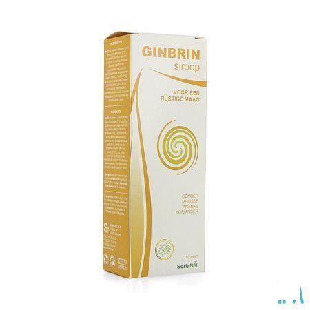 Soria Ginbrin Siroop 150 ml  -  Soria Bel