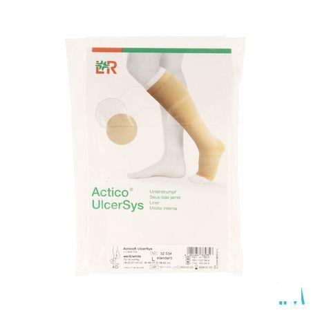 Actico Ulcersys Onderkous 3 Wit L 38-42Cm 32534  -  Lohmann & Rauscher