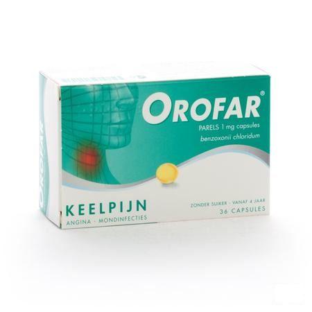 Orofar Parels-perles 36 X 1 mg