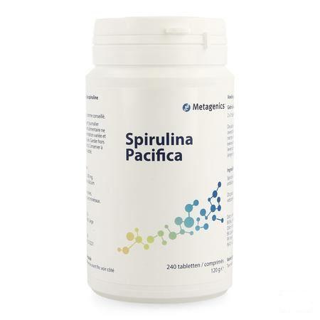Spirulina Pacifica Comprimes 240x500 mg  -  Metagenics