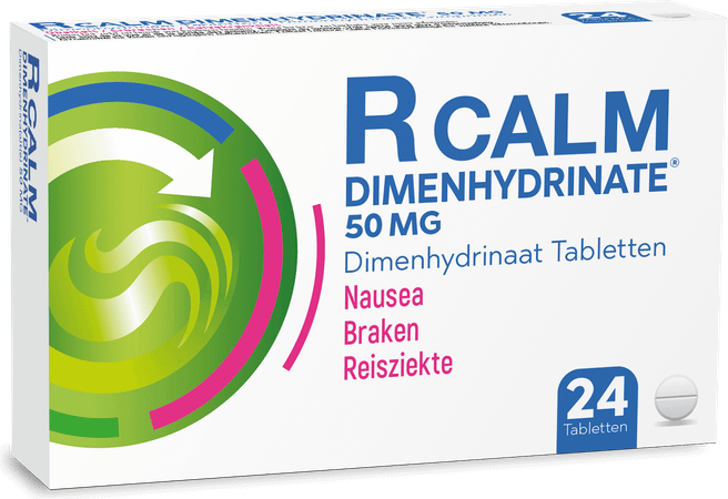R Calm Dimenhydrinate Tabletten 24