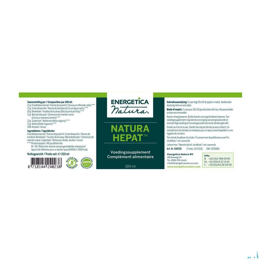 Natura Hepat 100 ml  -  Energetica Natura