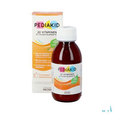 Pediakid 22 Vitamines & Oligo Elementen Flacon 125 ml