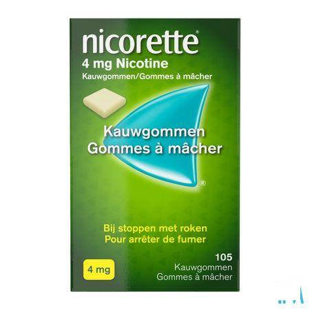Nicorette Kauwgom 105x4 mg