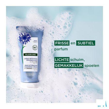 Klorane Visage Creme Nett Demaq Bleuet Bio 200 ml