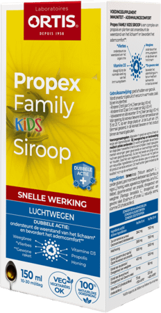 Ortis Propex Siroop Kids 150 ml  -  Ortis
