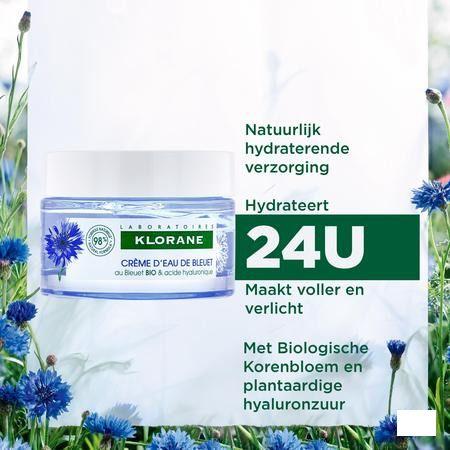 Klorane Gezicht Korenbloem Watercreme 50 ml