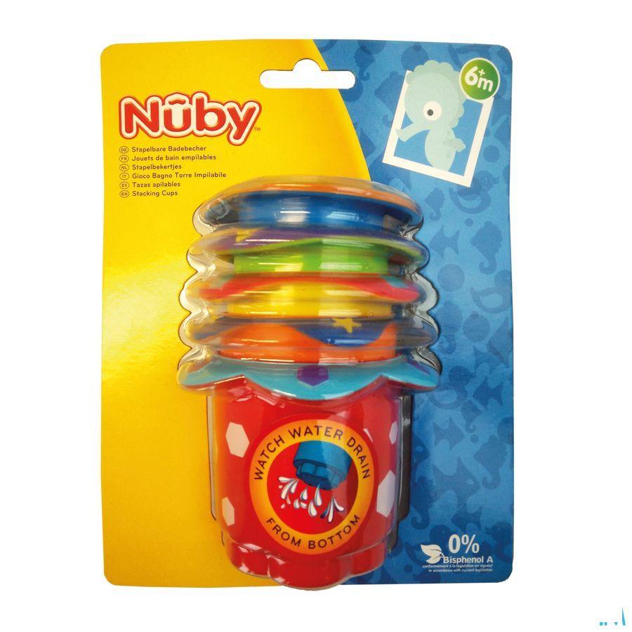 Nuby Stapelbekers - 6m +   -  New Valmar