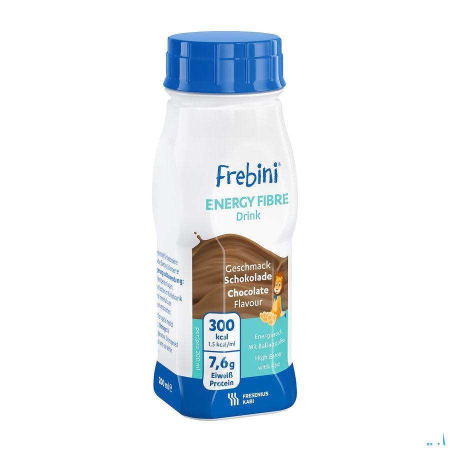 Fresubin Energy Fibre Drink 200 ml Chocolat/chocolade  -  Fresenius