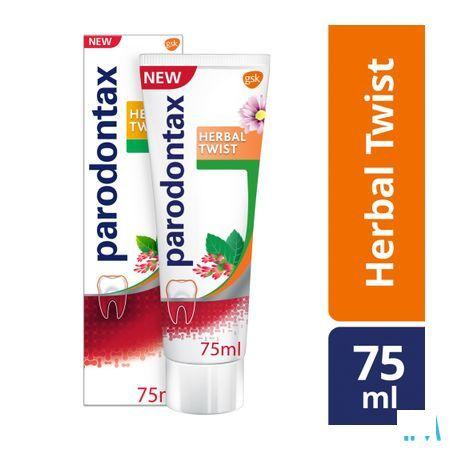 Parodontax Dentifrice Herbal Ginger Tube 75 ml