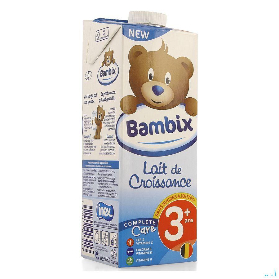 Bambix Groeimelk Natuur 3+ 1L