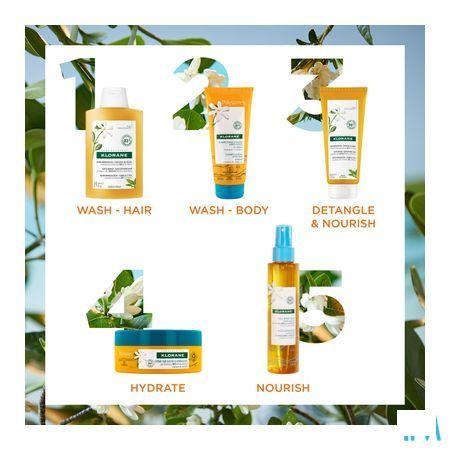 Klorane Capilaire Shampooing Tamanu&Monoi Bio 200 ml