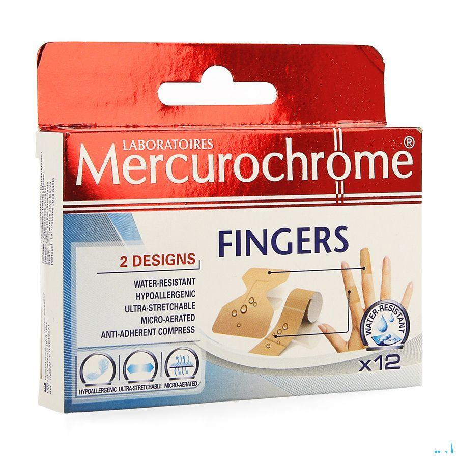 Mercurochrome Pleister Fingers 12